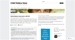 Desktop Screenshot of childvictimsvoice.com